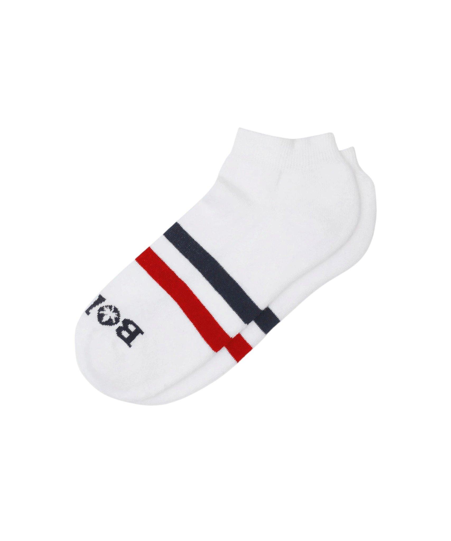 Boast Ankle Sock -3 Pack - White/Red/Navy - WHITE/RED/NAVY